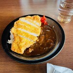 喫茶モアイ - カツカレーというか、カレー付きのカツ　