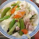 天龍菜館 - 八宝菜(アップ)↑