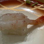 ザ ブッフェ - せっかくなのでお寿司も1カンだけ頂いてみました　酢飯が論外