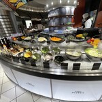 ザ ブッフェ - サラダバーは充実していて◎