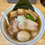 麺や たけ田 - 特製煮干しそば、麺大盛り