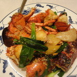 Fook Yuen Seafood Restaurant - ロブスターXO炒め