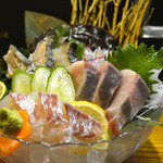 活魚水産 新町店 - 本日の新鮮造り盛