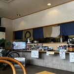 宝来軒 - 店内、嫌いやない、むしろ好物
