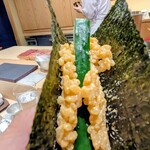 鮨結う遥 - プリン巻(あんこう肝)