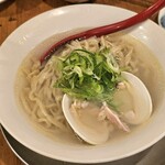 金町製麺 - 愛菜潮そば　900円