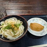 セルフうどん やま - かけうどん　いなり