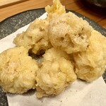 魚無双トオダ - 白子の天ぷら