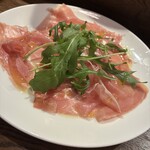 八丁堀ワイン食堂パパン - スペイン産生ハム　¥1.040-