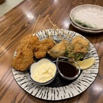 ひょうたん - 豚の串揚げ