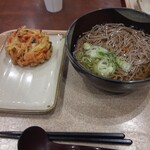 羽生製麺処 - かき揚げ蕎麦　740円