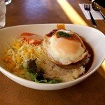 赤字喫茶 リーラウンジ - ハンバーグ丼