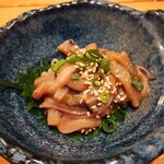 규슈요리 하카타 쿠로야 유우라쿠쵸점 - イカのなめろう　680円