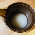 手打蕎麦 こより - そば湯