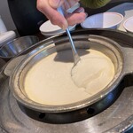 チャイナ 梅の花 - ふく福豆富（テーブルで作成）