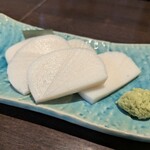 禅味 寿 - 板わさ ¥500