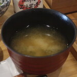 いまがわ食堂 - わかめのみそ汁