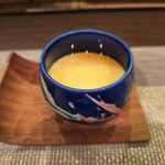 創彩和房ふじた - お通し(茶碗蒸し)