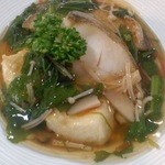 わさびや - カレイの餡かけ