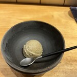 天ぷら もっこす - 28.ほうじ茶アイス