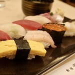 新宿 栄寿司 - 握り盛り合わせ 藤