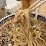 極濃湯麺 フタツメ - 【2026.2.3(火)】極農四川担々麺の麵