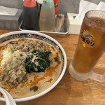 【2026.2.3(火)】極農四川担々麺（並盛・麺200g）1,100円＋烏龍茶220円→0円