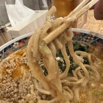極濃湯麺 フタツメ - 【2026.2.3(火)】極農四川担々麺の麺