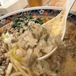 極濃湯麺 フタツメ - 【2026.2.3(火)】極農四川担々麺に入っている刻み玉ねぎ
