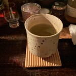 bar cacoi - 緑茶のカクテル