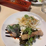 サイゴンレストラン - 前菜サラダ3種