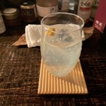 bar cacoi - ジントニック（だったかな）