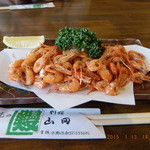 別館山田 - 川えびからあげ　￥500