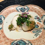 東山無垢 - ふぐ白子ソース