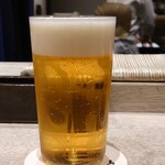 鳥さき - 生ビール