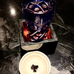 石臼挽蕎麦 三国家 - 溢れ日本酒とそば味噌