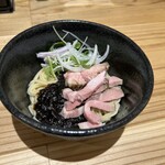 にぼしらぁ麺なの花 - 料理写真:海苔和え玉　半玉