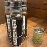 宮崎ステーキハウス 霧峰 - 3種のソース