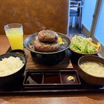 とろけるハンバーグ福よし - 