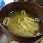 かごしま食堂 あじとみ - 味噌汁