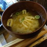 かごしま食堂 あじとみ - 味噌汁