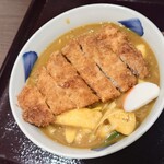 てんてん - 料理写真:かつカレーきしめん ¥1,090-