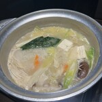 小倉水炊き 松伯 - 水炊き 野菜