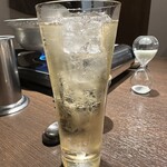 小倉水炊き 松伯 - ハイボール デュワーズ12年