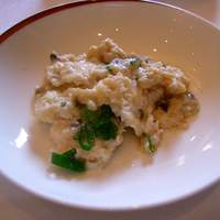 龍天門 - 海老のすり身と豆腐の合わせ蒸し