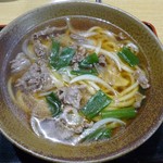 かな福 - 2015.1.4 肉うどん