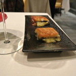 Astrance - サン・ネクテールのクロック・ムッシュ　トリュフを挟んで