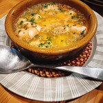 comodo - 海老のアヒージョ