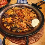 comodo - ５種キノコのパエリア