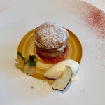 MILANO｜GRILL - ミルフィーユ　りんご　バニラアイスクリーム